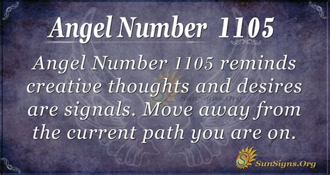 1105 angel number|1105 Angel Number Meaning